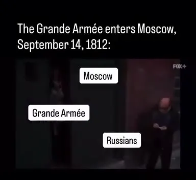 Grande Armée Enters Moscow