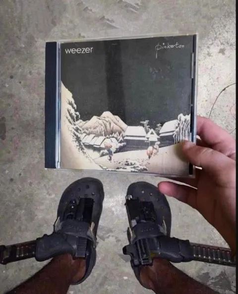 Weezer Pinkerton Ski Boots