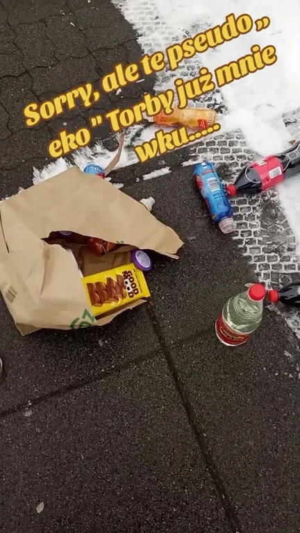 Pseudoekologiczne torby wkurzają