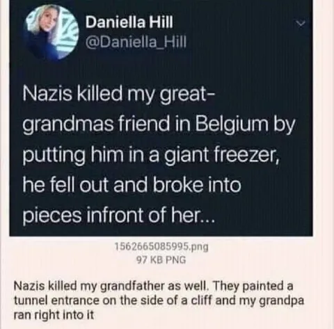 Nazi Freezer and Painted Tunnel