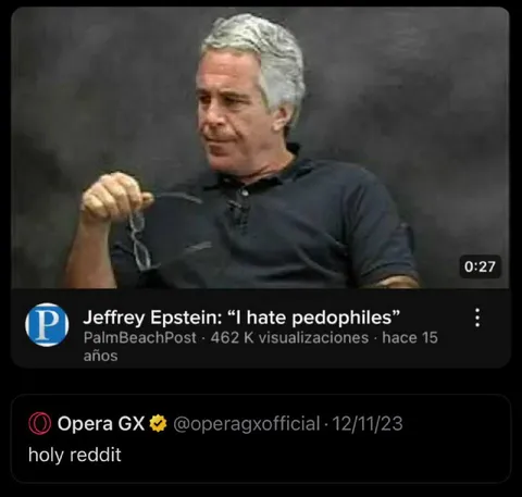 Jeffrey Epstein Hates Pedophiles