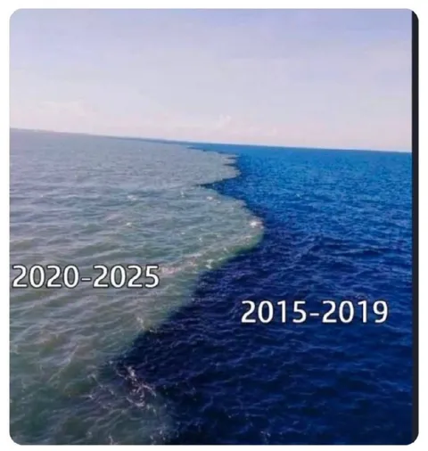 Разделение эпох у моря