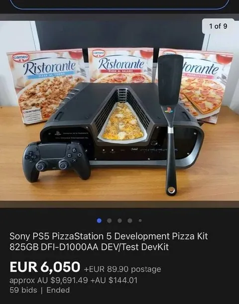 PS5 PizzaStation 5 Development Kit