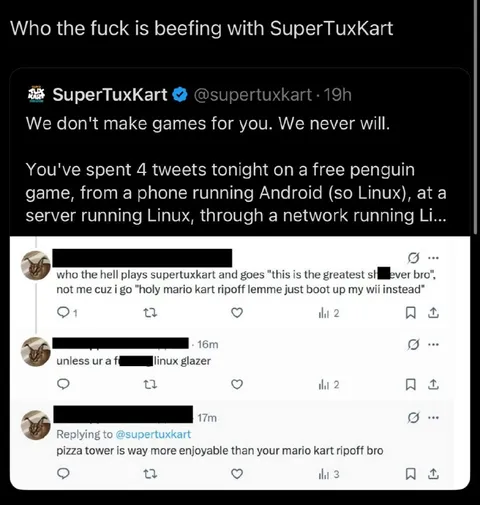 SuperTuxKart Linux Glazer