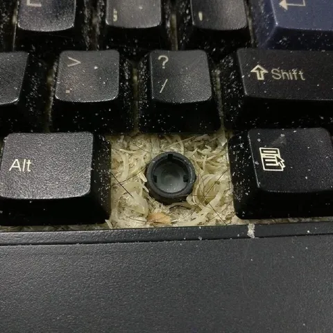 Filthy Missing Keyboard Key