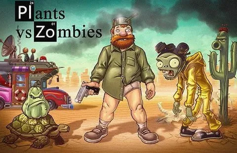 Plants vs Zombies showdown