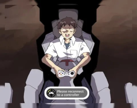 Shinji Loses Controller Connection