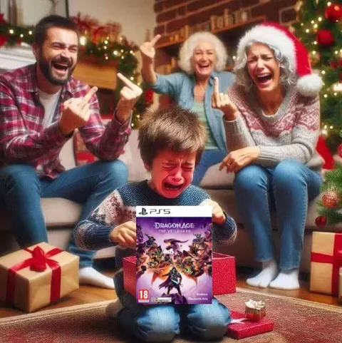 Crying Child Gets Dragon Age