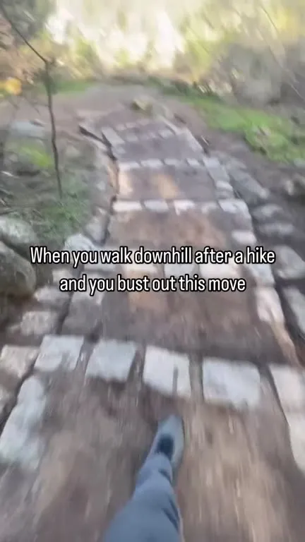 Downhill Hike Dance Move