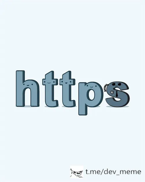 Cute HTTPS Security Mascot