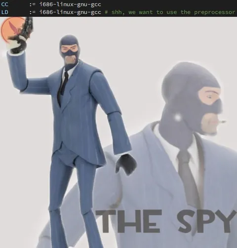 The Spy Uses the Preprocessor