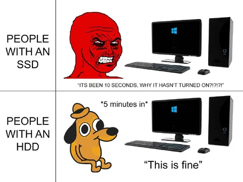 SSD Users vs HDD Users