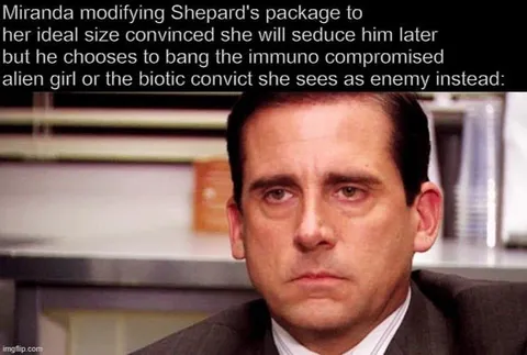 Michael Scott Disappointed by Shepard