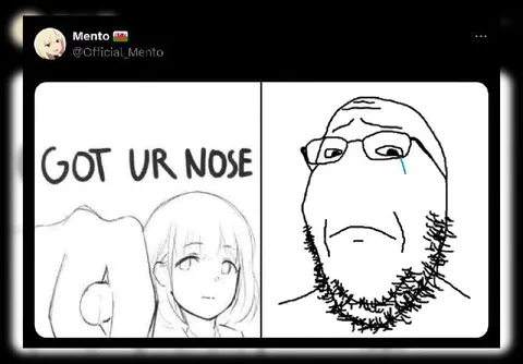 Got Your Nose Reaction