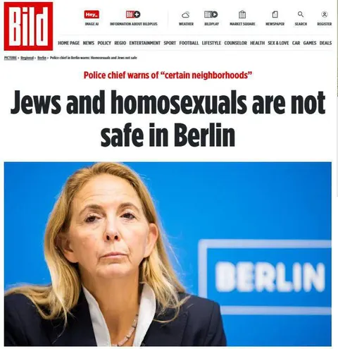 Jews and Homosexuals Not Safe