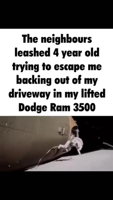 Astronaut Escapes the Dodge Ram