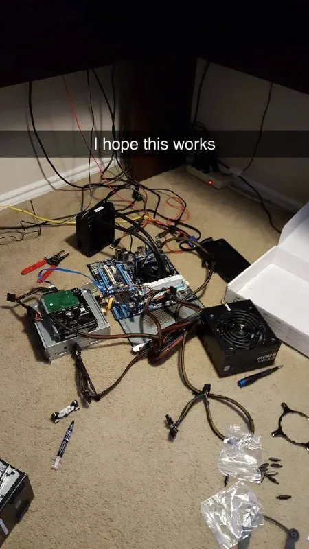 I Hope This Works Computer Setup