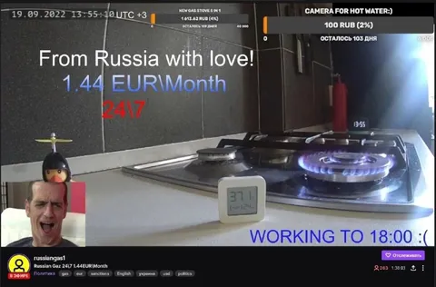 From Russia With Love Gas Stove