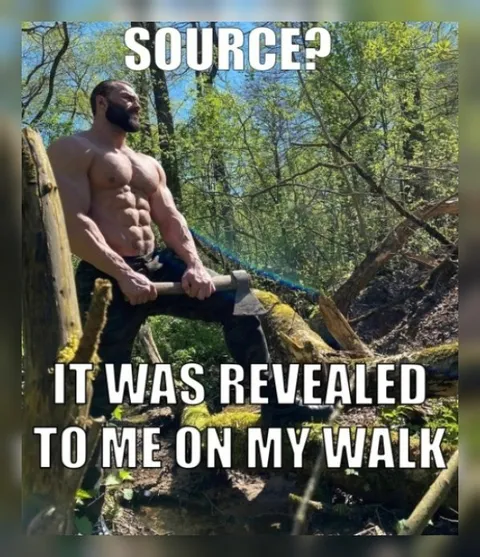 Source Revealed on My Walk