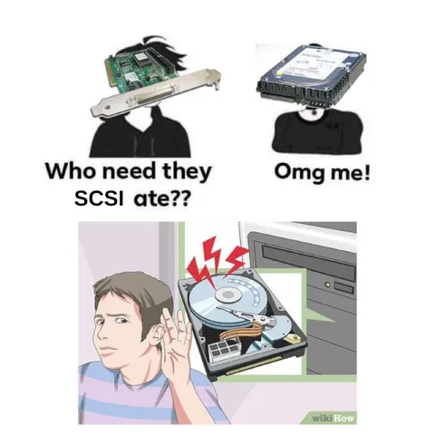 SCSI Ate Hard Drive Reaction