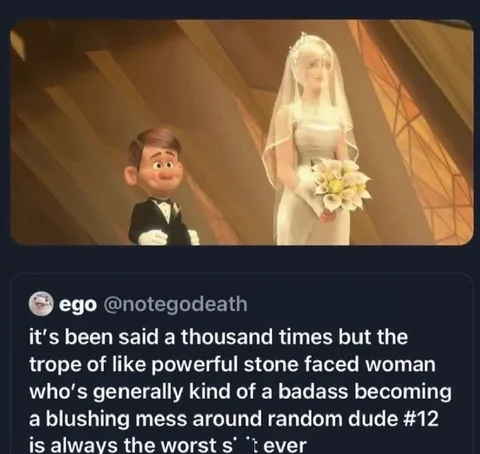Powerful Woman Turns Blushing