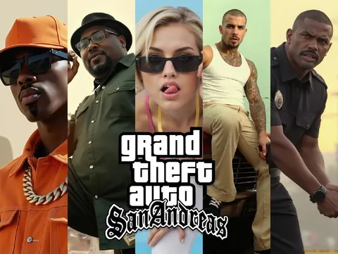 Grand Theft Auto San Andreas Cast
