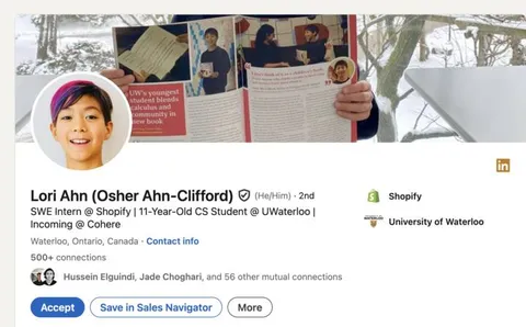 11-Year-Old LinkedIn Executive