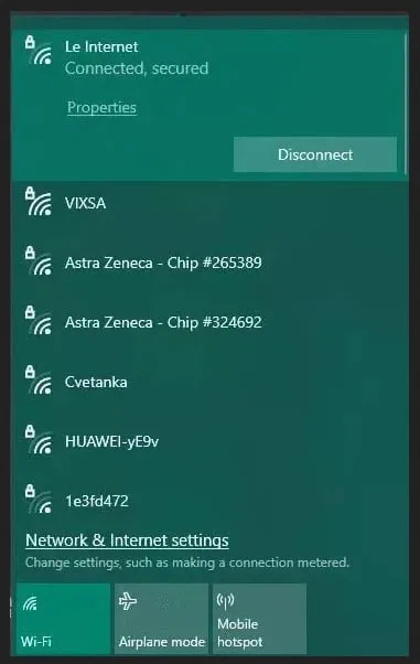 AstraZeneca Wi-Fi Chips