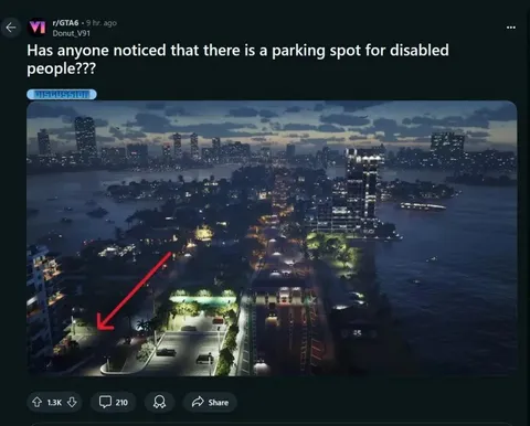 Disabled Parking Spot in GTA