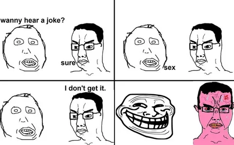 Wojak Doesn't Get the Joke
