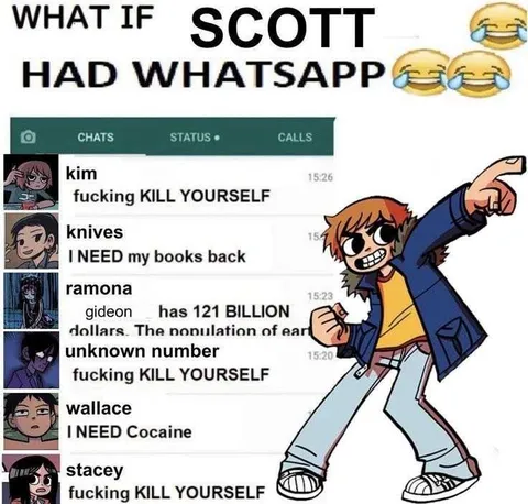 What If Scott Had WhatsApp
