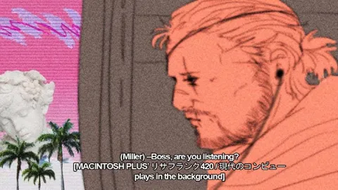 Boss Listening to Macintosh Plus