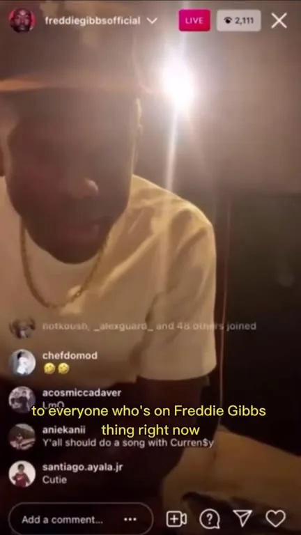 Freddie Gibbs Live Gets Weird