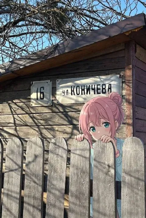 Девочка у улицы Кончиева