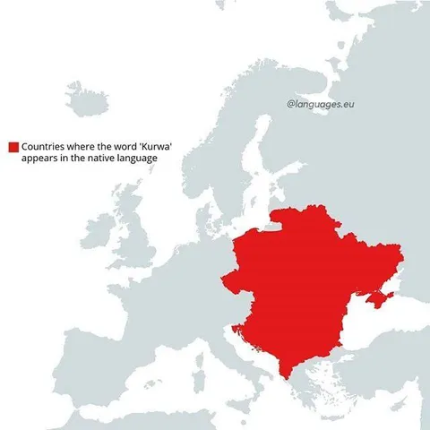 Kurwa Countries Map