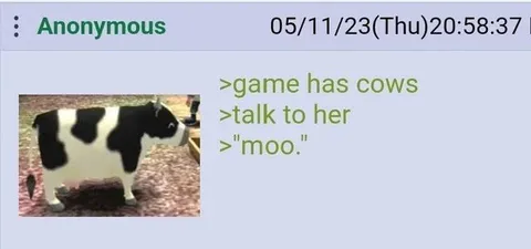Game Has Cows