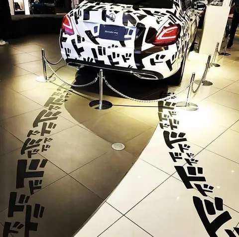 Mercedes Leaves Its Mark