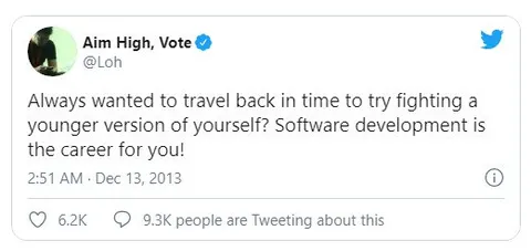 Software Development Time Travel