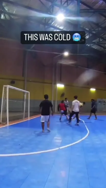 This Was Cold Futsal Fall