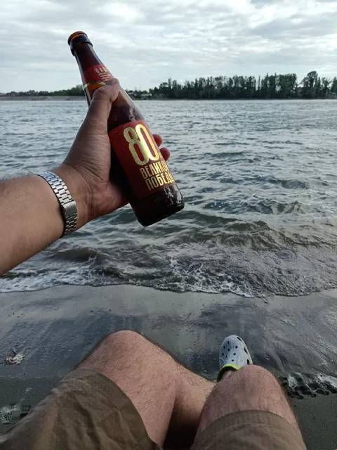 Пиво у воды за победу