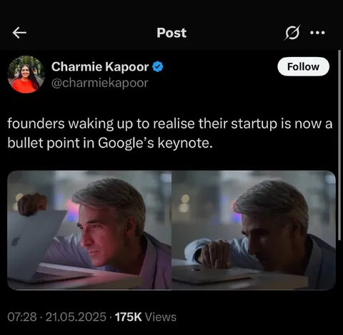 Startup Becomes a Google Bullet Point