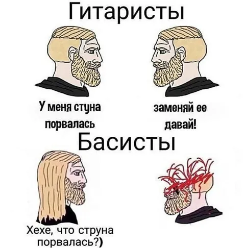 Гитаристы и басисты