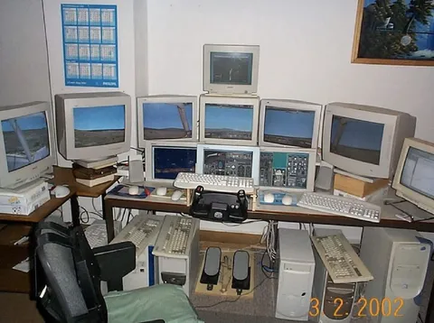 Компьютерная комната 2002 года