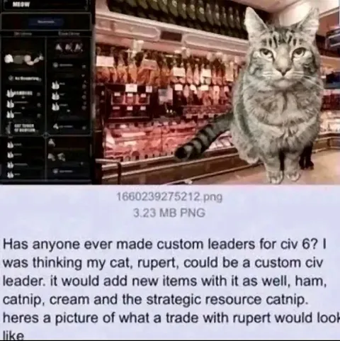 Custom Civ Leader Rupert