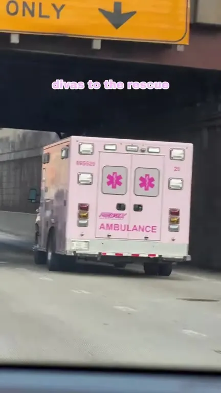 Divas to the Rescue Ambulance