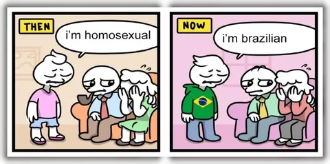 Then Homosexual, Now Brazilian