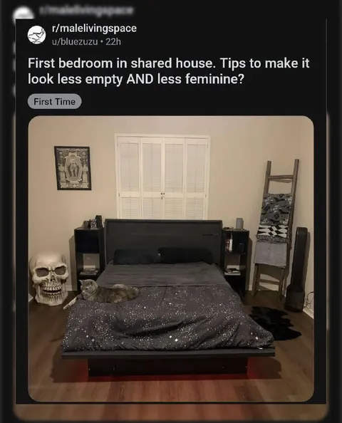 First Bedroom in a Shared House