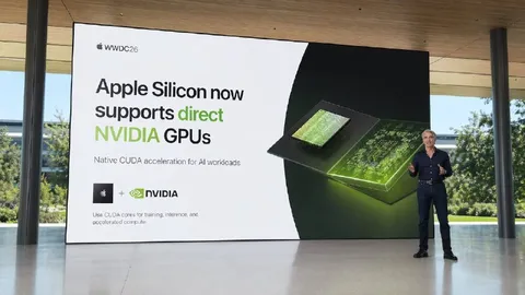 Apple Silicon Supports NVIDIA GPUs