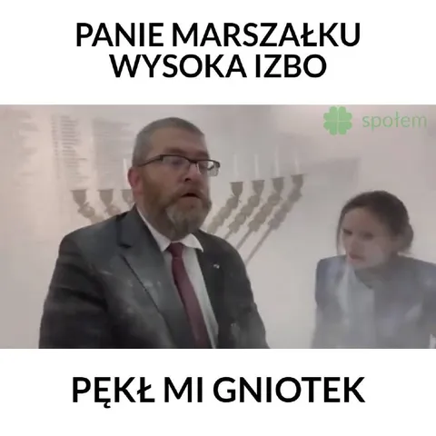 Pękł mi gniotek