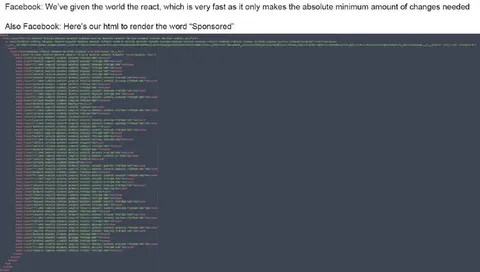 Facebook's Sponsored HTML
